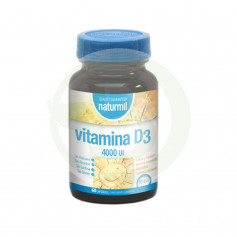 Vitamina D3 4.000UI. 60 Capsule Naturmil