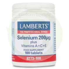 Selenio 200µg. con Vitamine A, C ed E Lamberts