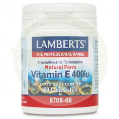 Vitamina E Naturale 60 Compresse 400UI Lamberts