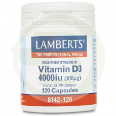 Vitamina D3 4000IU 120 Tavolette Lamberts