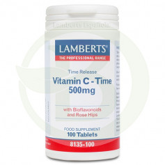 Vitamina C 500Mg. 100 Compresse con Bioflavonoidi Lamberts