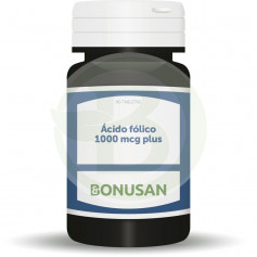Ácido Fólico Plus 1.000Mcg. 90 Comprimidos Bonusan