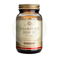 Vitamina D3 1.000UI (25Mcg.) 100 Capsule Solgar