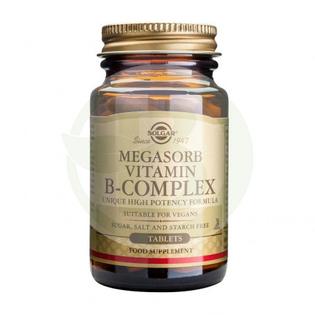 Megasorb B-Complex 50 Cápsulas Solgar