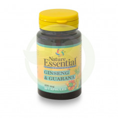 Ginseng e Guaraná 400Mg. 50 Capsule Nature Essential