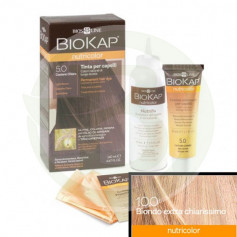 Tinta Nutricolor 10 Biondo Extra Chiaro 140Ml. Biokap