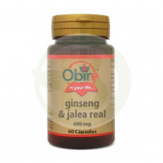 Ginseng & Pappa Reale 600Mg. 60 Capsule Obire