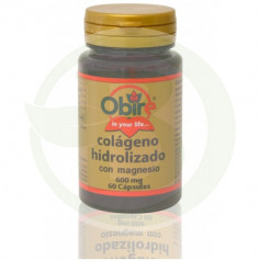 Collagene Marino Idrolizzato + Magnesio 600Mg. 60 Capsule Obire