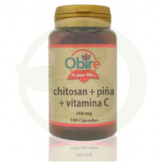 Chitosano + Ananas + Vit. C. 360Mg. 100 Capsule Obire