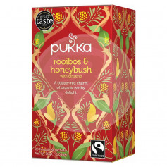 Infuso Rooibos e Foglie di Albero del Miele 20 Filtri Pukka