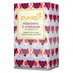 Infuso Sambuco, Echinacea 20 Filtri Pukka