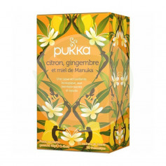 Infuso Zenzero, Limone e Miele Manuka 20 Filtri Pukka