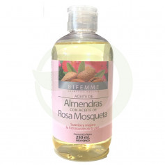 Olio Mandorle + Rosa Canina 250Ml. Bifemme