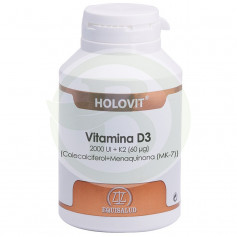 Holovit Vitamina D3 2000Ui + K2 180 Capsule Equisalud
