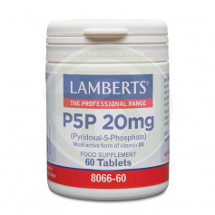 P5p 20Mg. (Piridossal-5-Fosfato. Vit B6 Forma Attiva) 60 Tavolette Lamberts