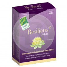 Resiliens Rodiola 40 Capsule 100% Natural