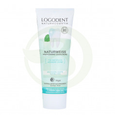 Dentifricio Crema Sbiancante Ac. Ialuronico & Menta Bio 75Ml. Logona