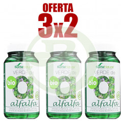 Pack 3x2 Verde di Erba Medica 80 Capsule Soria Natural
