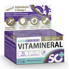 Vitamineral 50+ con Omega 3 30 Cápsulas Dietmed