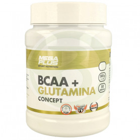 Bcaa + Glutammina Mandarino Extreme Purity 300Gr. Megaplus