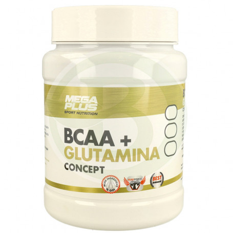 Bcaa + Glutammina Mandarino Extreme Purity 600Gr. Megaplus