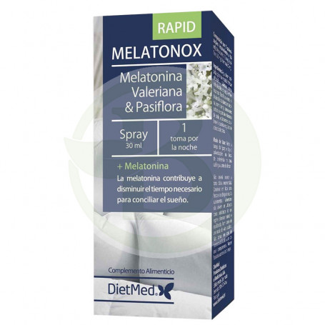 Melatonox Rapid Spray Orale 30Ml. Dietmed