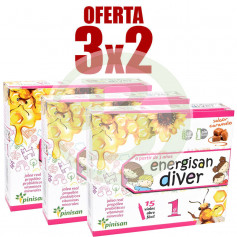 Pack 3x2 Energisan Diver 15 Flaconcini Pinisan