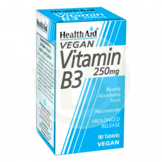 Vitamina B3 (Niacinamide) 250Mg. Health Aid