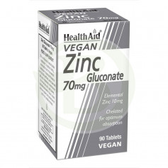 Gluconato di Zinco 70Mg. Health Aid