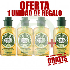 Pack 4x3 Shampoo alla Salvia Shila