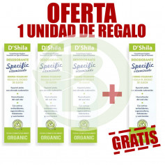 Pack 4x3 Crema Deodorante Specific 50Ml. Shila