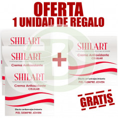 Pack 4x3 Crema Antiossidante Cellulare 50Ml. Shilart