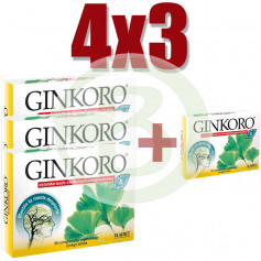Pack 4x3 Ginkoro 90 Compresse Eladiet