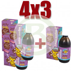 Pack 4x3 Jelly Kids Dolci Sogni 250Ml. Eladiet