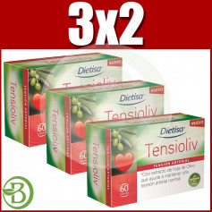 Pack 3x2 Tensioliv 60 Capsule Dietisa