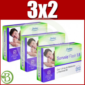Somnio Flash 60 Comprimidos Dietisa
