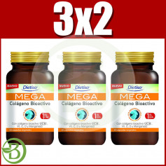 Pack 3x2 Mega Collagene UC-II 30 Capsule Dietisa