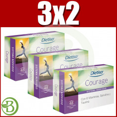 Pack 3x2 Courage 48 Compresse Dietisa