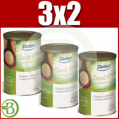 Pack 3x2 Lecitina di Soia IP 400Gr. Dietisa