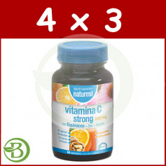 Pack 4x3 Vitamina C Strong 1000Mg 60 Compresse Naturmil