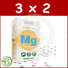 Confezione 3x2 Magnesium Retard 30 Compresse Soria Natural