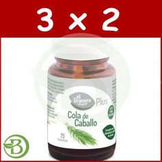 Confezione 3x2 coda di cavallo Plus El Granero