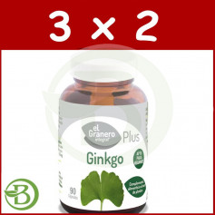Confezione 3x2 Ginkgo Biloba 90 Capsule El Granero