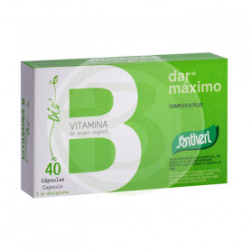 Complesso vitaminico B Plus 40 Compresse Santiveri