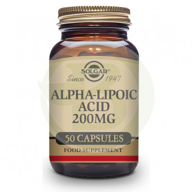 Acido alfa lipoico 200Mg 50 Tappo vegetale Solgar
