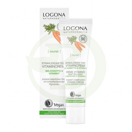 Crema vitaminica illuminante 30Ml. Logona