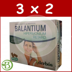 Confezione 3x2 Balantium Hypermonium Retard 45 Capsule Derbos