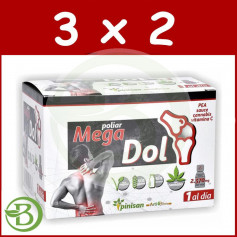 Confezione 3x2 Poliar Megadol 6 Fiale Pinisan