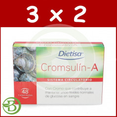 Confezione 3x2 Cromsulin-A 48 Compresse Dietisa