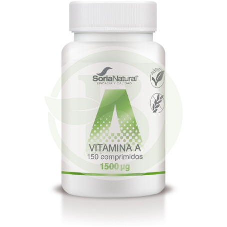 Vitamina a 250 mg. X 150 Soria Natural a rilascio prolungato